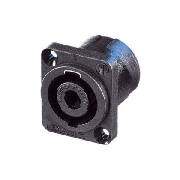 Neutrik NL4MP, Speaker, Панельный, 4-х контактный speaker разъем типа male