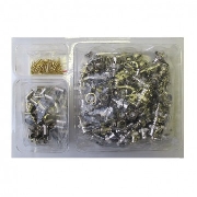 Van Damme BNC 75 Ohm male RG179B/U Tray of 100, BNC, Кабельный, Разъем BNC обжимной male для кабеля типа RG179 (minicoax)