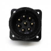 Van Damme 8 pole panel male bayonet PA-CON, Speaker, Панельный, 8-и контактный speaker разъем PA-CON типа male bayonet, защита IP65