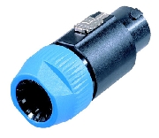 Neutrik NL8FC, Speaker, Кабельный, 8-х контактный speaker разъем типа female, для кабеля диаметром 8-20 мм