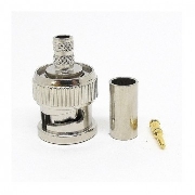 Van Damme BNC 50 Ohm male RG58C/U, BNC, Кабельный, Разъем BNC обжимной male для кабеля типа RG58C/U