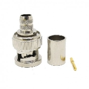 Van Damme Van Damme HD-SDI BNC cable male RG6/U stranded, BNC, Кабельный, Разъем BNC 3GHz обжимной male для кабеля типа 1,0/4,8 с 339-875-300