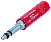 Neutrik NP3TB-R, Bantam, Кабельный, Разъем 1/4 B-Gauge с никелевым покрытием контактов, цвет рубашки красный