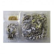 Van Damme BNC 75 Ohm male RG59B/U Tray of 100, BNC, Кабельный, Разъем BNC обжимной male для кабеля типа 0,8/3,7