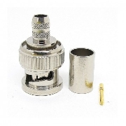 Van Damme Van Damme HD-SDI BNC cable male RG59/U stranded, BNC, Кабельный, Разъем BNC 3GHz обжимной male для кабеля типа 0,8/3,7 с 339-275-300